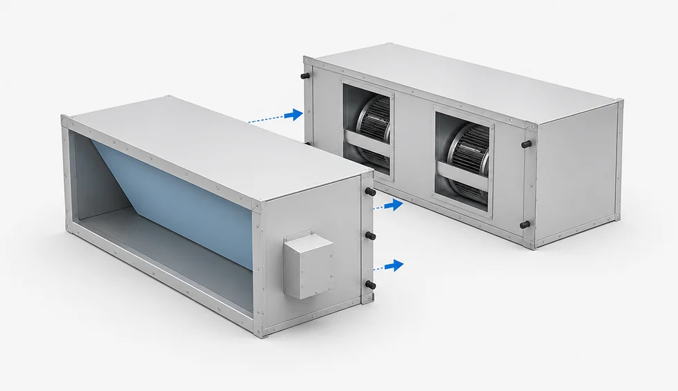 V8 – High Static Pressure Duct