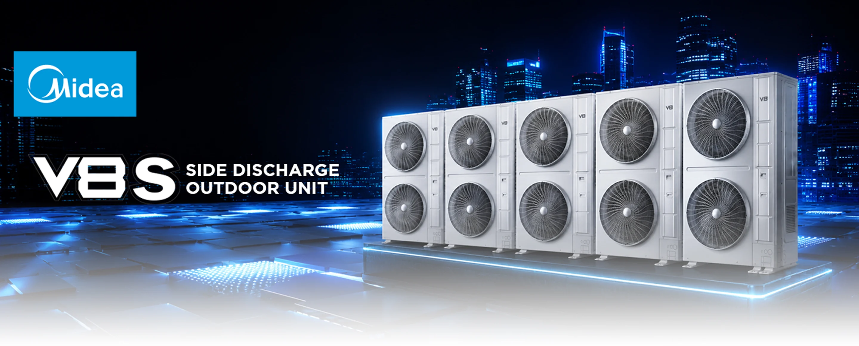 V8s Series VRF Side Discharge Outdoor Unit